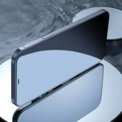 Baseus 2x Szkło hartowane 0,3 mm z ramką na cały ekran iPhone 12 Pro Max Czarny (SGAPIPH67N-KA01)