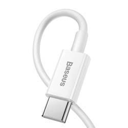 Baseus Superior kabel USB Typ C - Lightning Power Delivery 20 W 2 m Biały (CATLYS-C02)