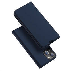 Dux Ducis Skin Pro kabura etui pokrowiec z klapką iPhone 13 mini niebieski