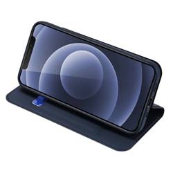 Dux Ducis Skin Pro kabura etui pokrowiec z klapką iPhone 13 mini niebieski