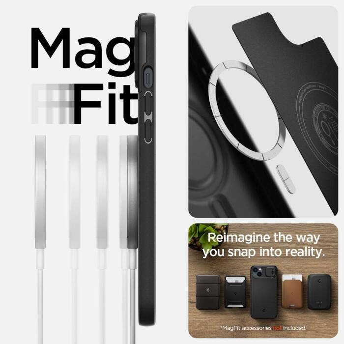 Etui Spigen Optik Armor Mag Magsafe iPhone 14 Plus Black