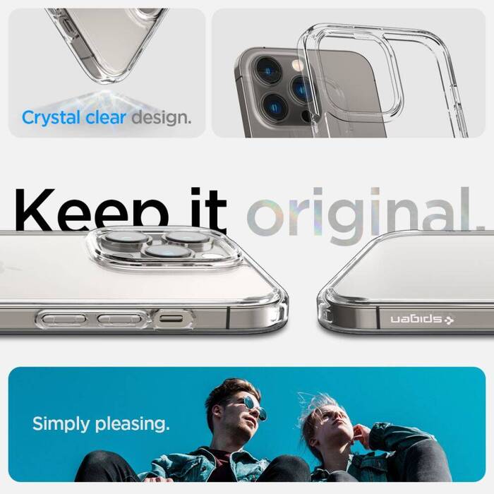 Etui Spigen Ultra Hybrid iPhone 14 Pro Max Crystal Clear