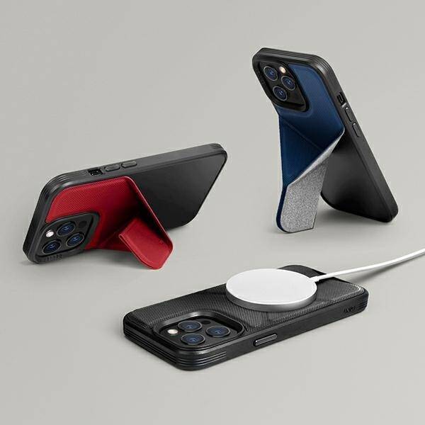 Etui UNIQ etui Transforma iPhone 13 6,1" czarny/ebony black MagSafe