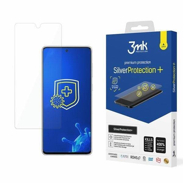 Folia 3MK Silver Protect+ Samsung A73 5G A736 Folia Antymikrobowa montowana na mokro