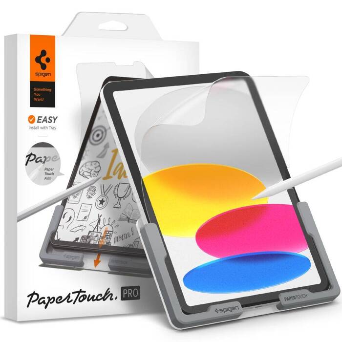 Folia Ochronna Spigen Paper Touch Pro iPad 10.9 2022 Matte Clear