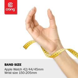 Pasek CRONG Apple Watch 42 / 44 / 45 mm Liquid - Pasek (fioletowy)