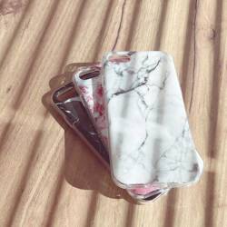 Wozinsky Marble żelowe etui pokrowiec marmur iPhone 13 Pro Max czarny